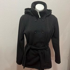 YMI Button Down Down Pea Coat Sz L